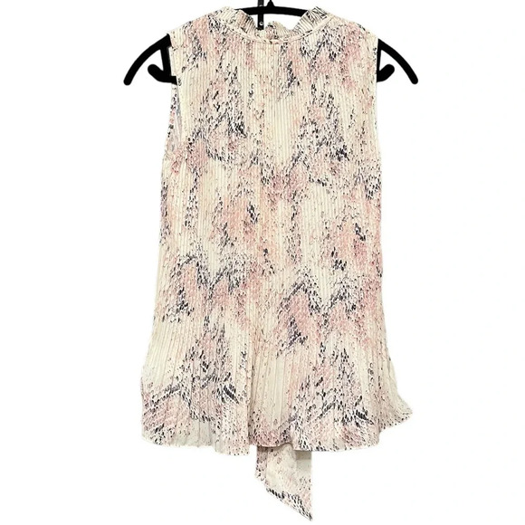 Frank Lyman dress top with built in tie, size small S - Picture 6 of 8